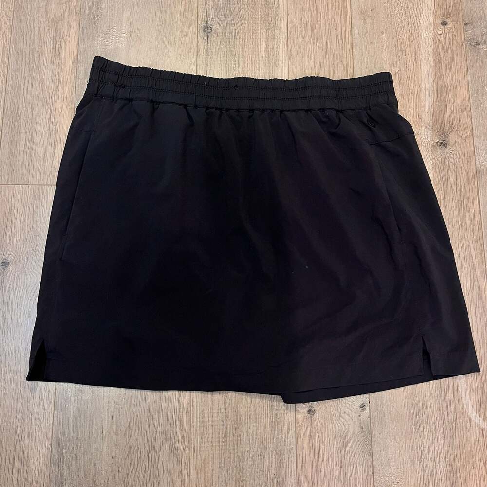 Tommy Bahama IslandZone Black Athletic Skort with Built-in Shorts